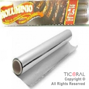 ROLLO ALUMINIO ROLUMINIO 28 CM X 7.5 MT x 1